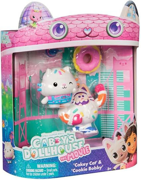 Bild von Gabby's Dollhouse: The Movie, Cakey Cat E Cookie Bobby,