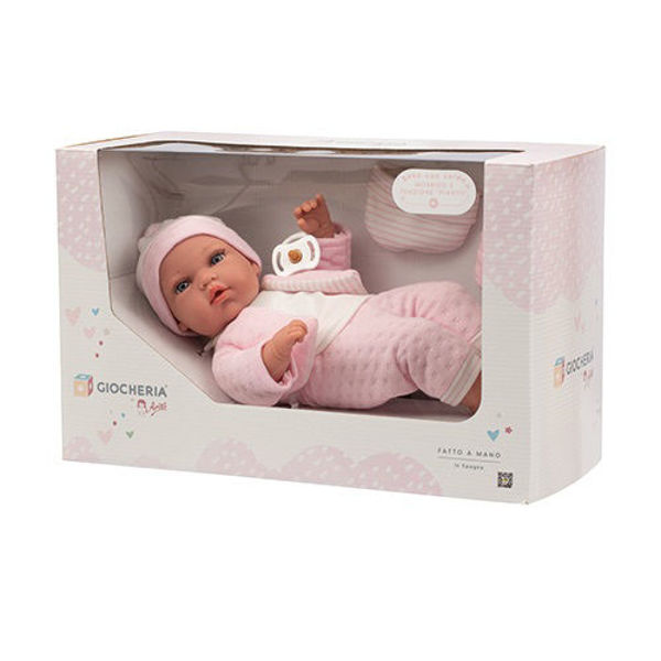 Bild von Arias Bebe' 33 Cm Con Completo Rosa